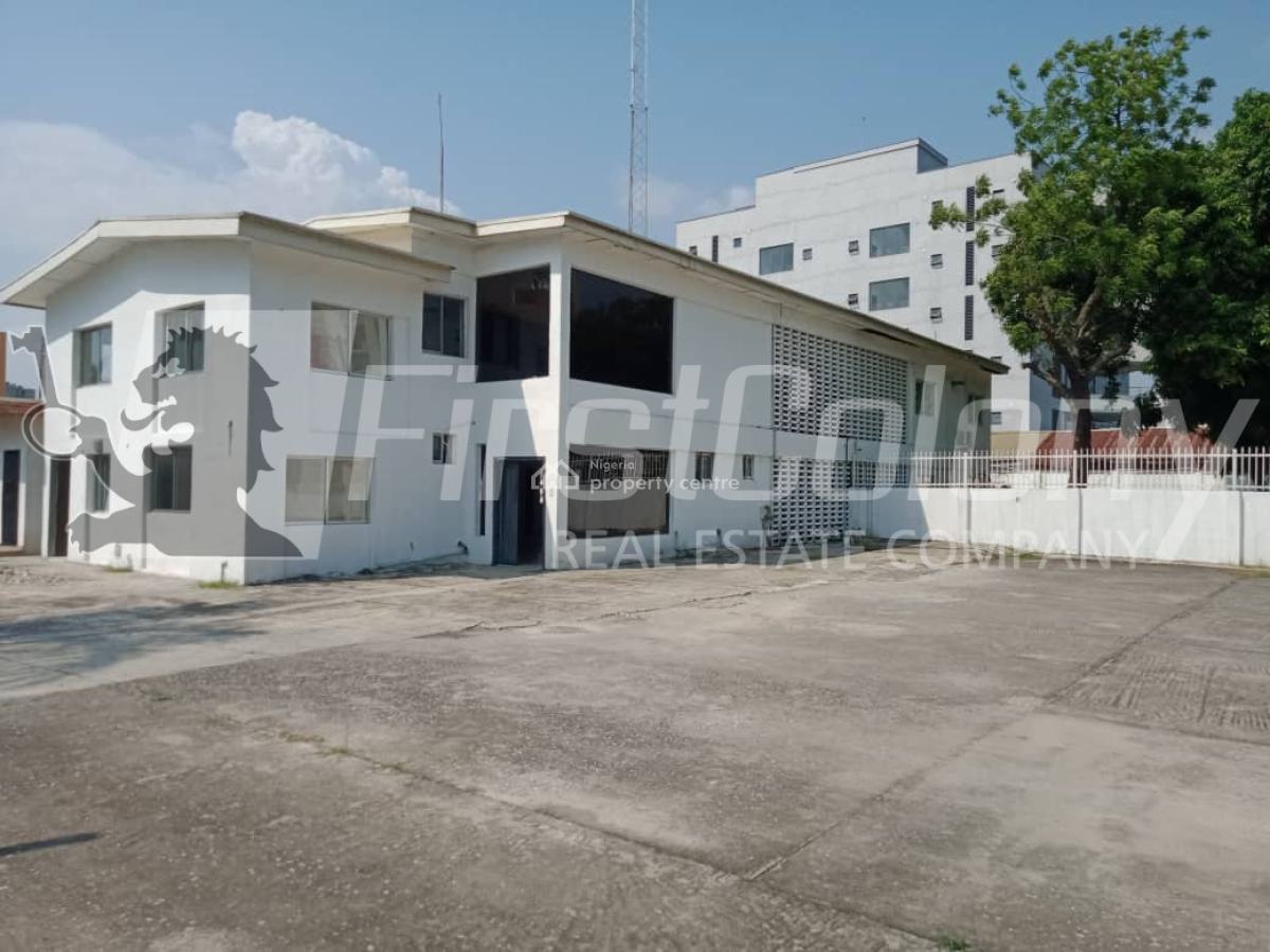 Ample Semi-detached House on Large Grounds Suited for Office Use, Old Ikoyi, Ikoyi, Lagos, Office Space for Rent