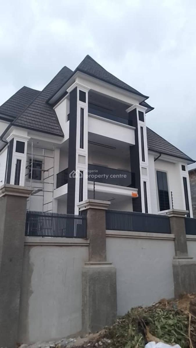 Super Luxury 6 Bedroom Detached Duplex with 2 Room Bq, By Sunnyvale Estate, Dakwo, Abuja, Detached Duplex for Sale