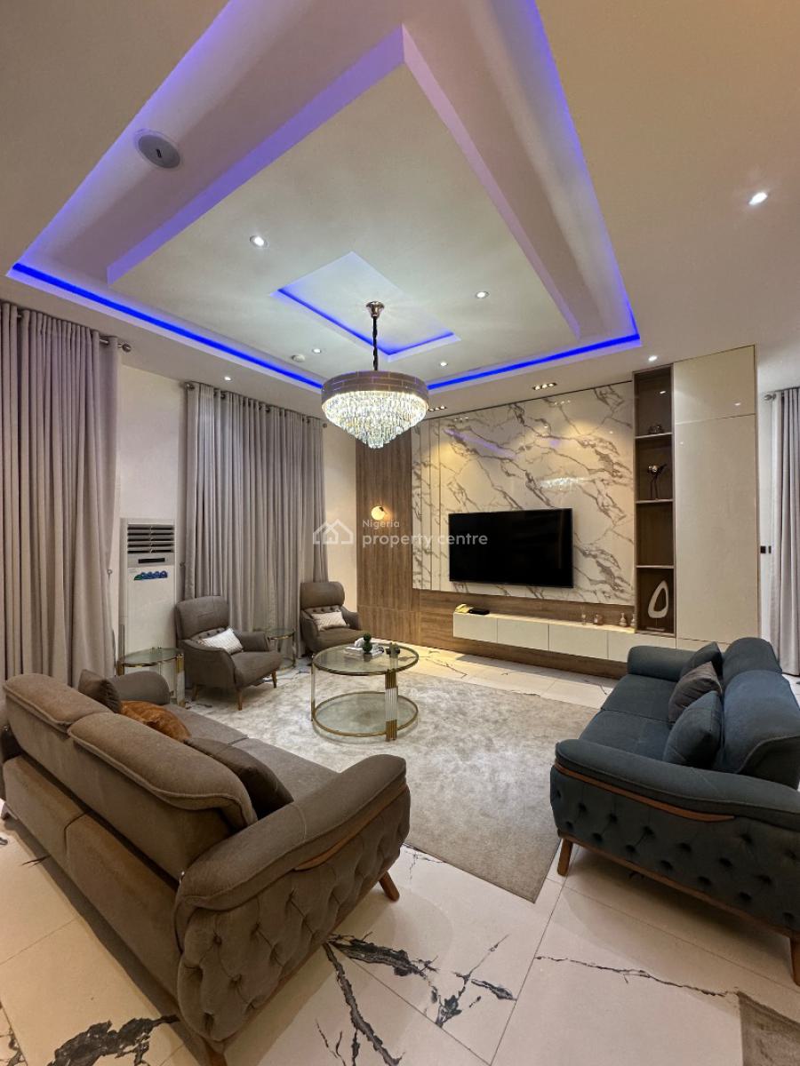 5 Bedroom Fully Detached Duplex, Chevron, Lekki, Lagos, Detached Duplex for Rent