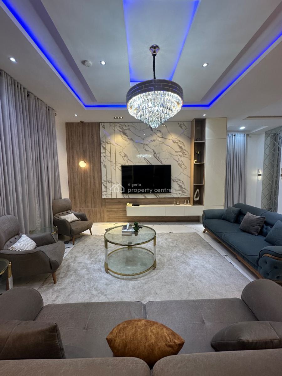 5 Bedroom Fully Detached Duplex, Chevron, Lekki, Lagos, Detached Duplex for Rent