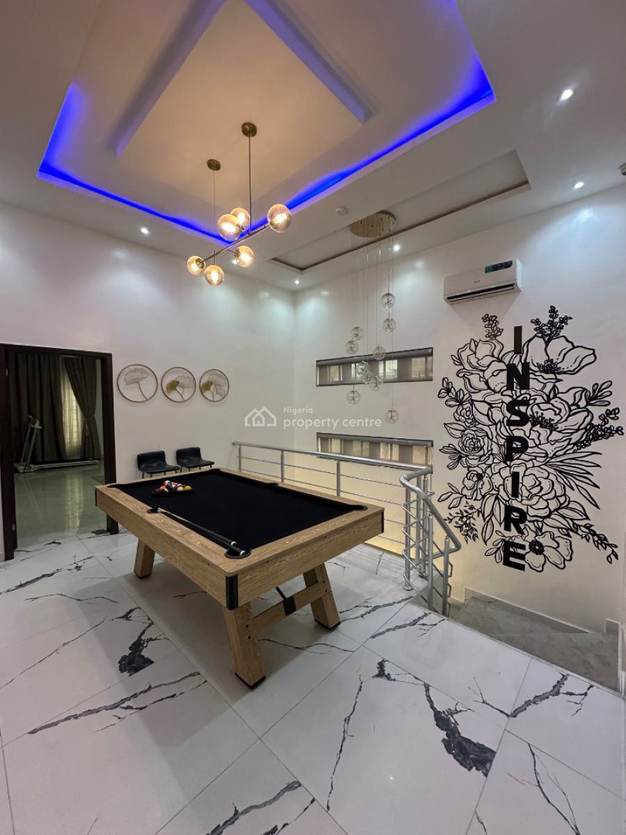 5 Bedroom Fully Detached Duplex, Chevron, Lekki, Lagos, Detached Duplex for Rent