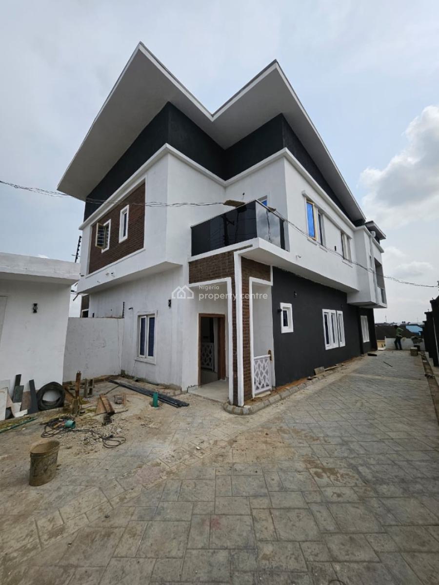 Exclusive 3 Bedroom Semi Detached Duplex with Bq, Gra Phase 1, Magodo, Lagos, Detached Duplex for Sale