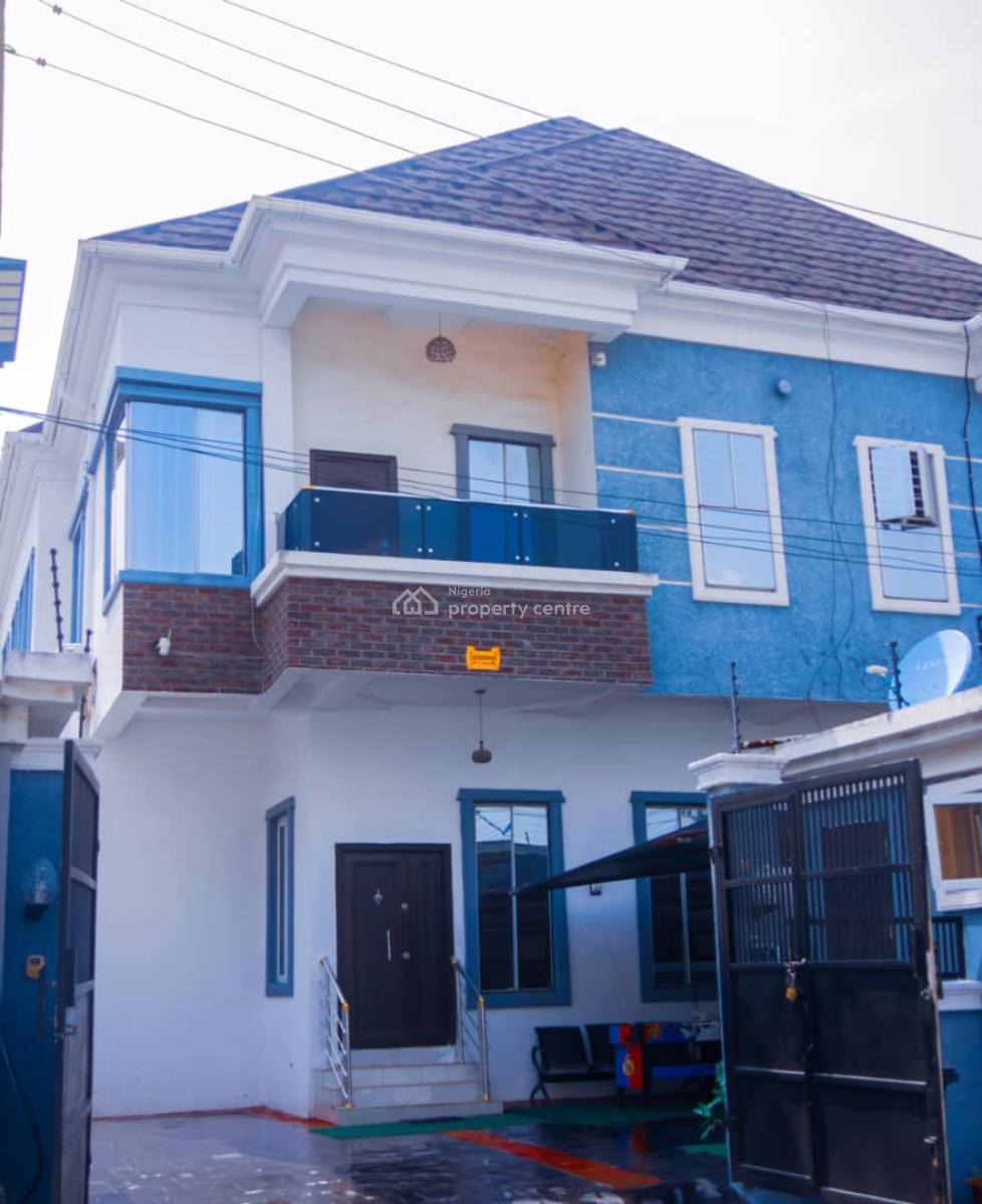 Fully Furnished 4 Bedroom Semi Detached Duplex, Road 1,, Ikota, Lekki, Lagos, Semi-detached Duplex for Rent