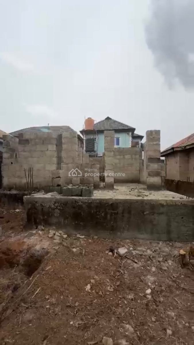 Uncompleted 3 Bedroom Apartment on Lintel Level, Aiyetoro, Command, Kola Area, Ipaja, Lagos, Flat / Apartment for Sale