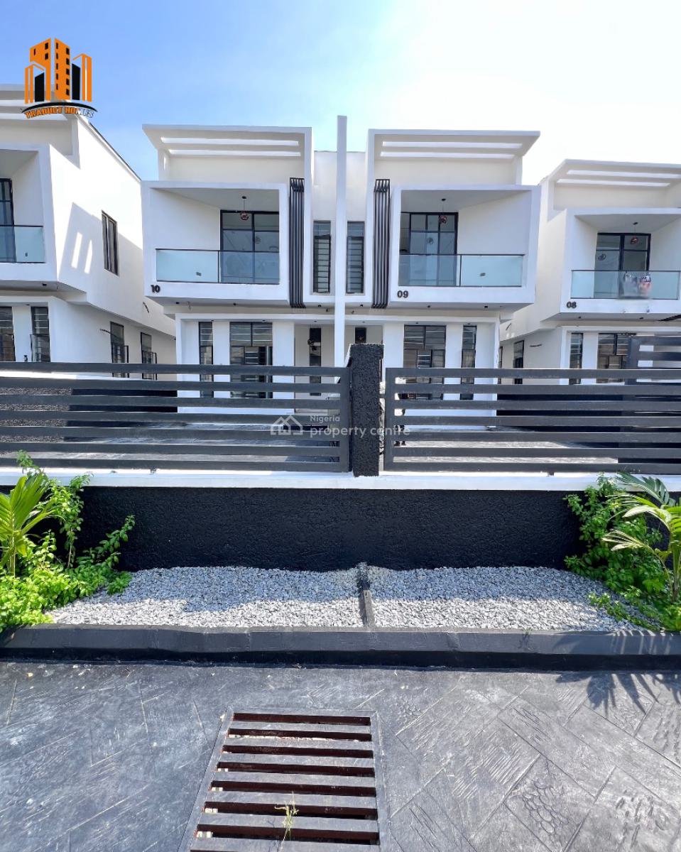 Contemporary Brand New  4 Bedroom Semi-detached Duplex with Bq, Idado, Lekki, Lagos, Semi-detached Duplex for Sale