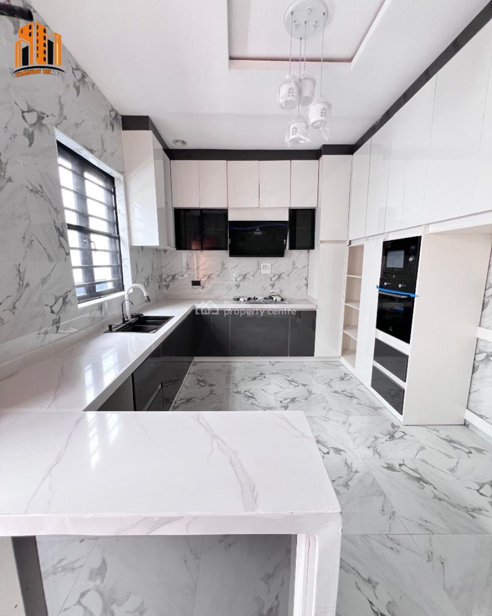 Contemporary Brand New  4 Bedroom Semi-detached Duplex with Bq, Idado, Lekki, Lagos, Semi-detached Duplex for Sale