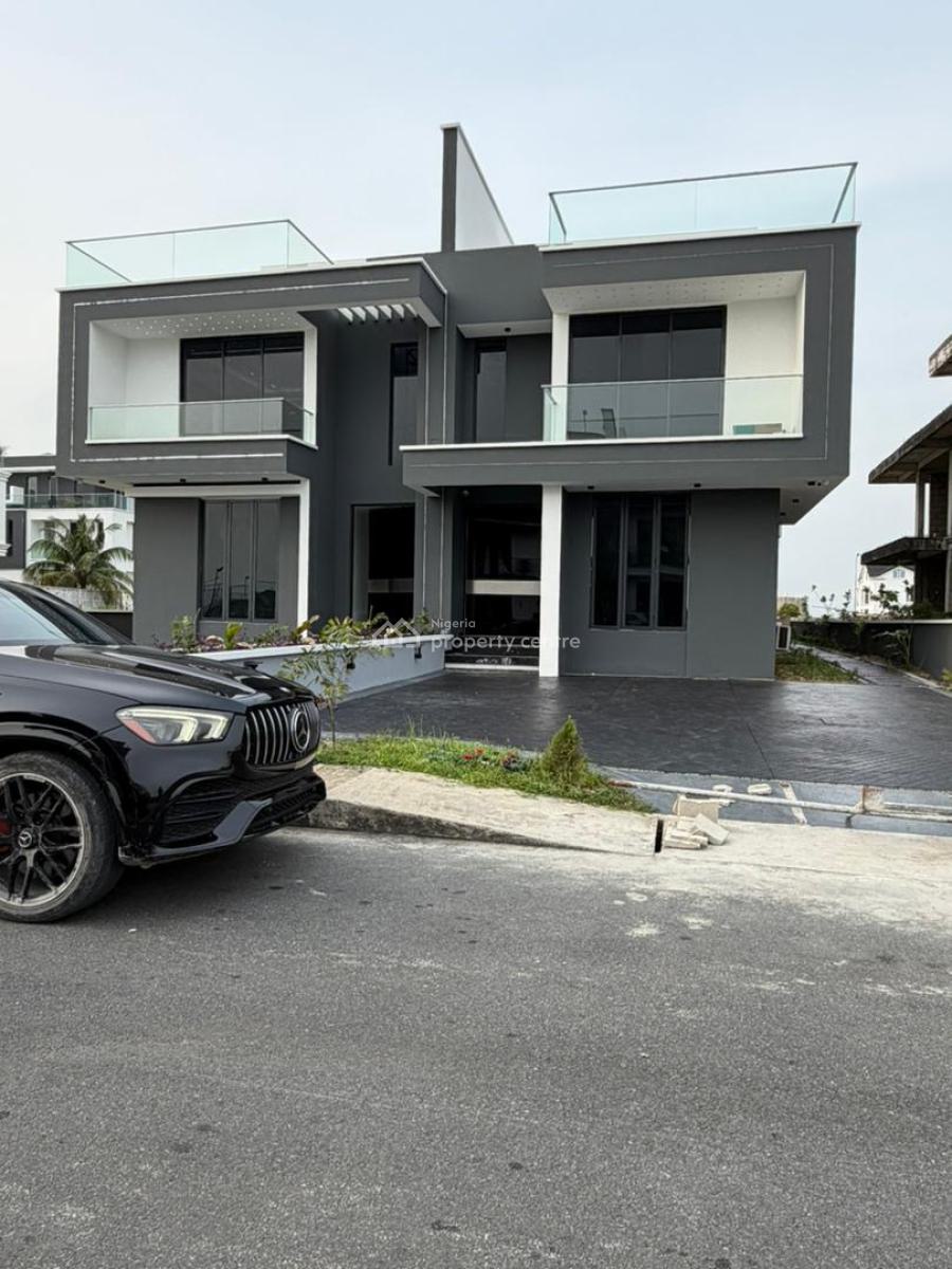 Contemporary 6-bedroom Semi-detached Duplex, Cowrie Creek Estate, Ikate, Lekki, Lagos, Detached Duplex for Sale