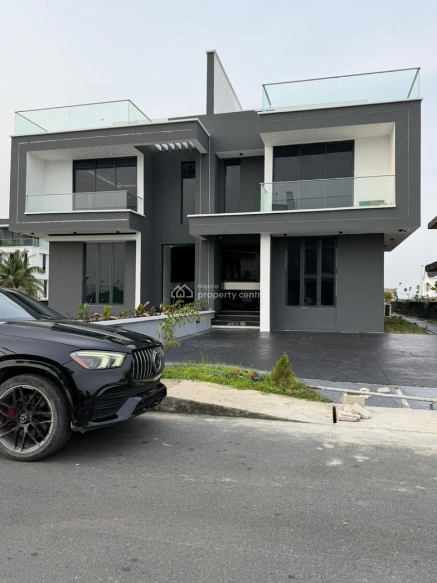 Contemporary 6-bedroom Semi-detached Duplex, Cowrie Creek Estate, Ikate, Lekki, Lagos, Detached Duplex for Sale