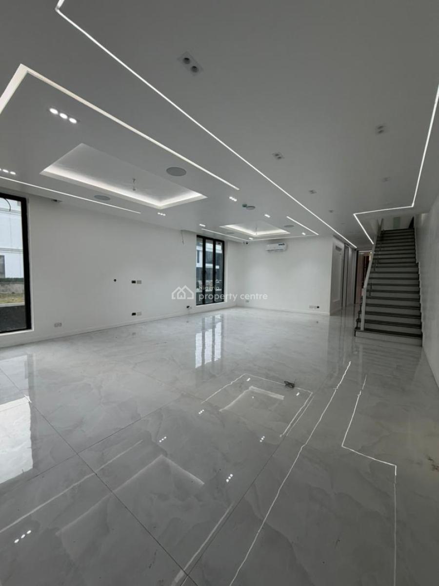 Contemporary 6-bedroom Semi-detached Duplex, Cowrie Creek Estate, Ikate, Lekki, Lagos, Detached Duplex for Sale