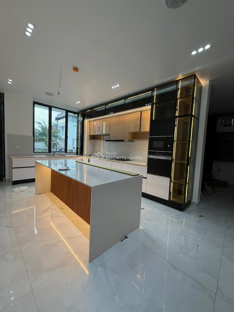 Contemporary 6-bedroom Semi-detached Duplex, Cowrie Creek Estate, Ikate, Lekki, Lagos, Detached Duplex for Sale