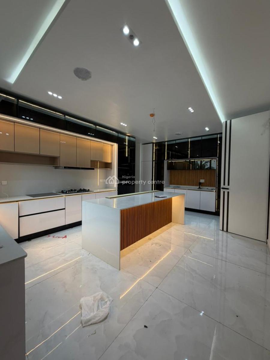 Contemporary 6-bedroom Semi-detached Duplex, Cowrie Creek Estate, Ikate, Lekki, Lagos, Detached Duplex for Sale