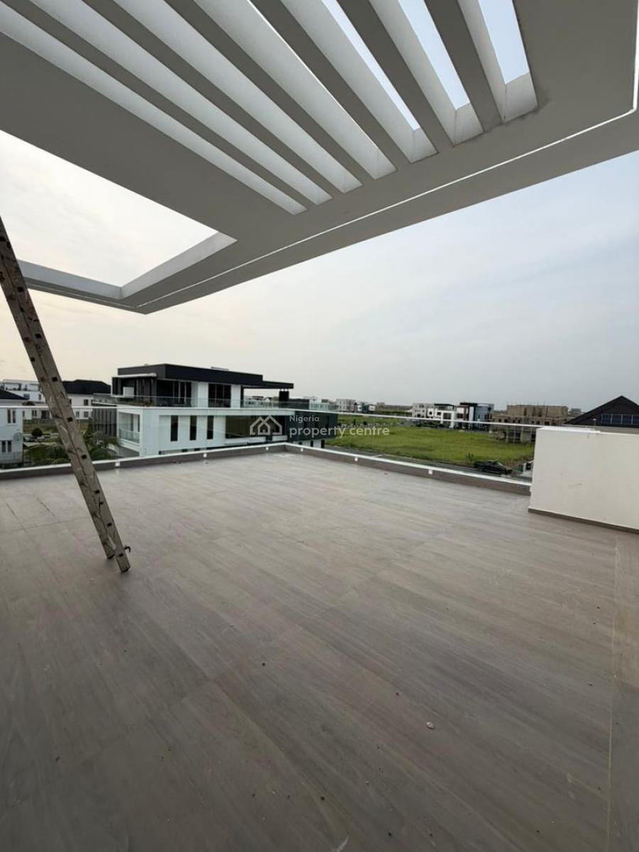 Contemporary 6-bedroom Semi-detached Duplex, Cowrie Creek Estate, Ikate, Lekki, Lagos, Detached Duplex for Sale