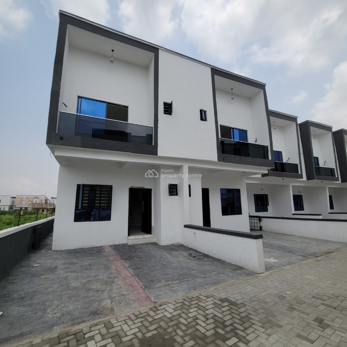 Amazing 4 Bedroom Duplex with a Bq Within a Secured Estate, Ajah, Lagos, House for Sale