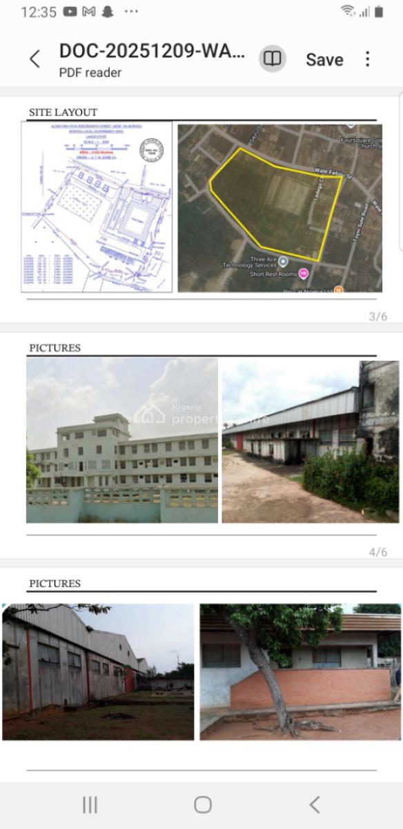 Industrial Complex & Harbour, Ijede, Ikorodu, Ikorodu, Lagos, Plaza / Complex / Mall for Sale