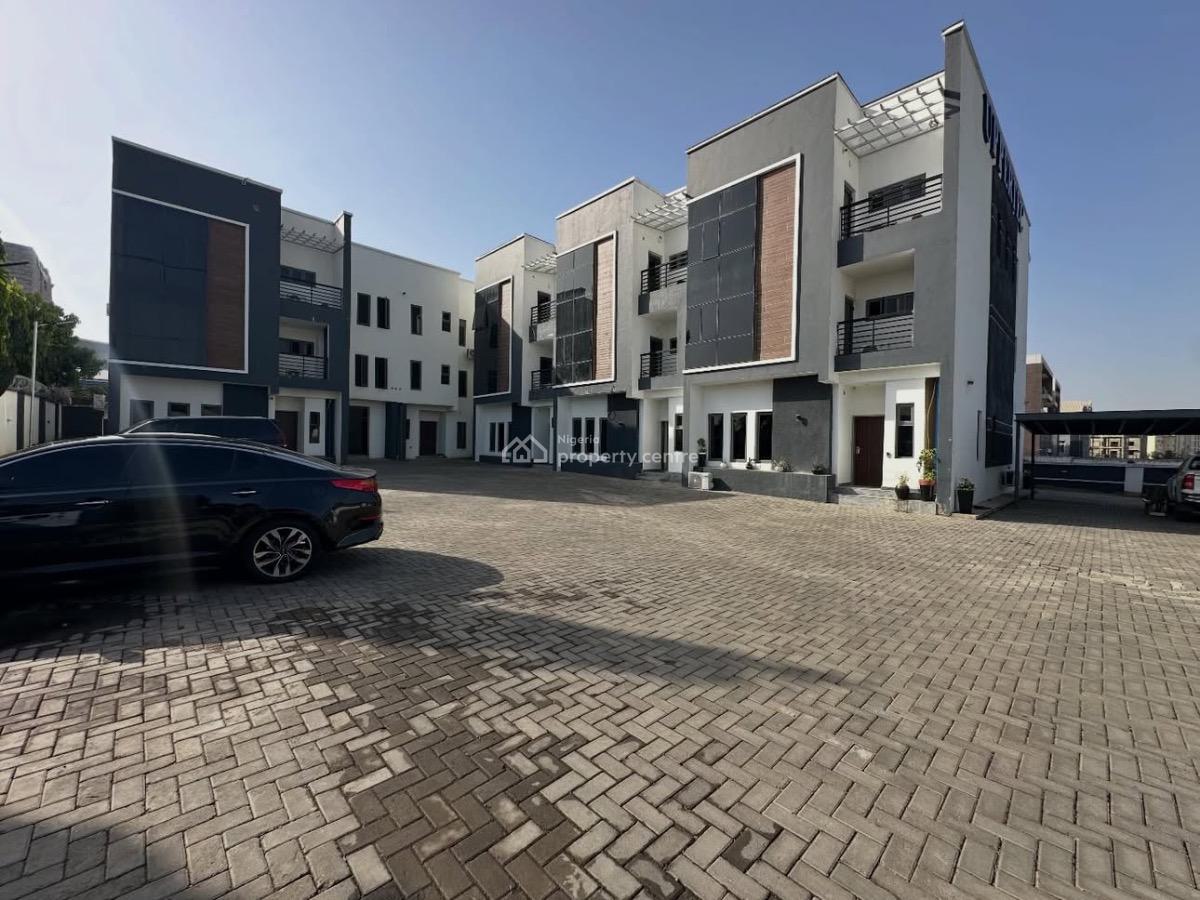 4 Bedroom Terrace with 2 Living Rooms and a Bq, Wuye, Abuja, Terraced Duplex for Sale