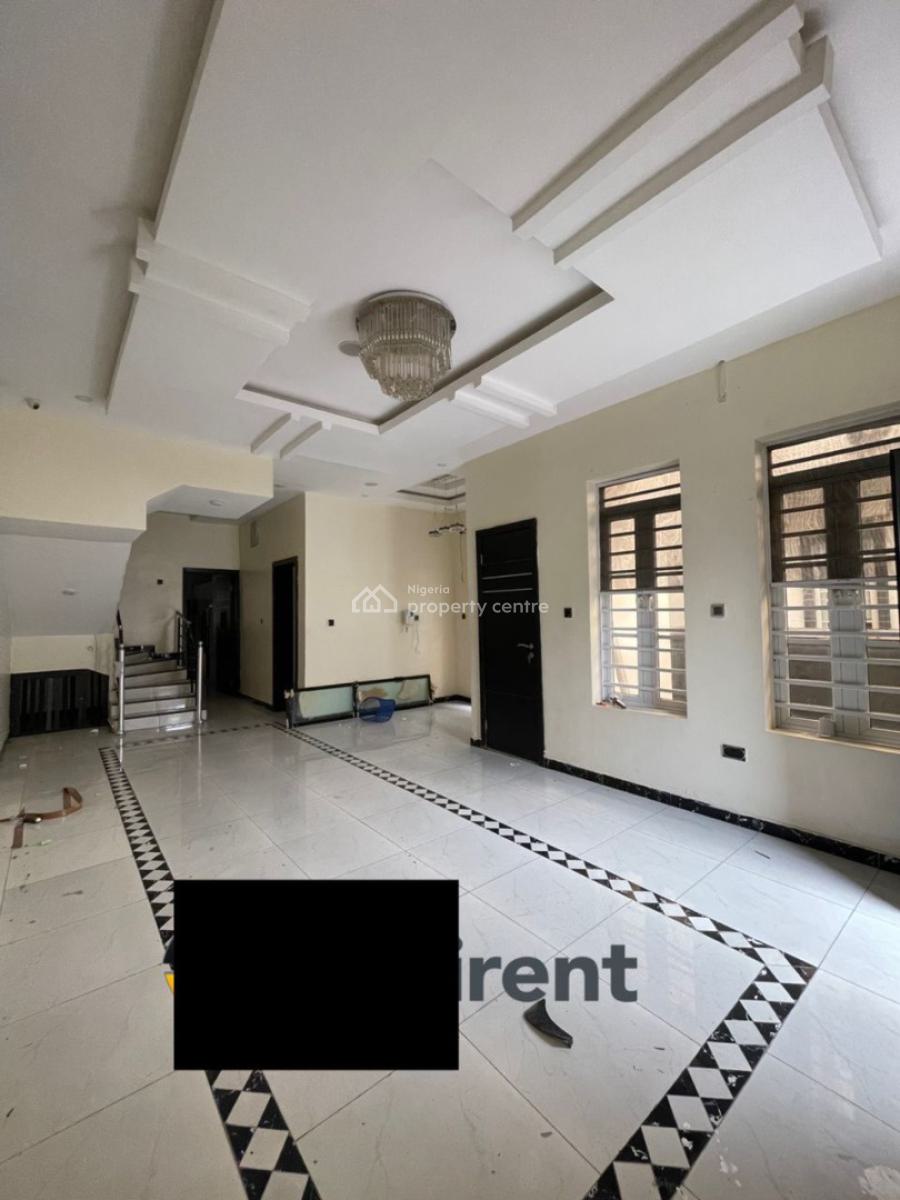 Elegant 4 Bedroom Semi Detached Duplex with Bq, Osapa, Lekki, Lagos, Semi-detached Duplex for Rent