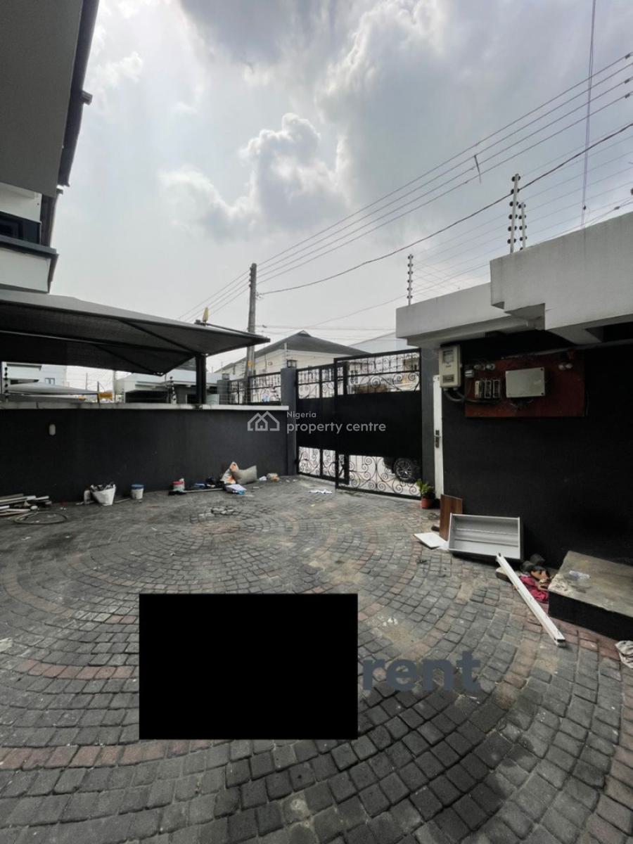 Elegant 4 Bedroom Semi Detached Duplex with Bq, Osapa, Lekki, Lagos, Semi-detached Duplex for Rent