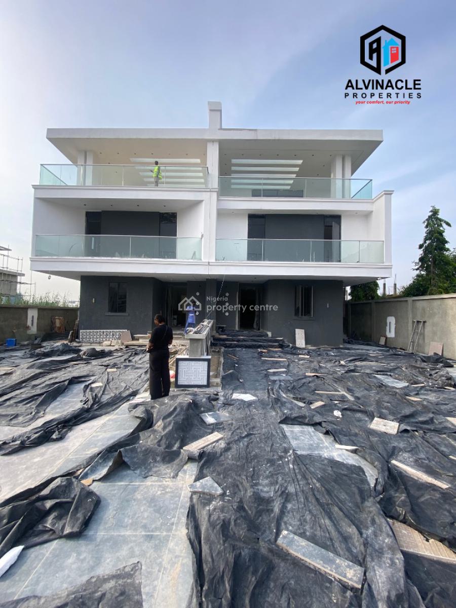 Well Detailed 5 Bedroom Duplex Semi Detached, Ikate, Lekki, Lagos, Semi-detached Duplex for Sale