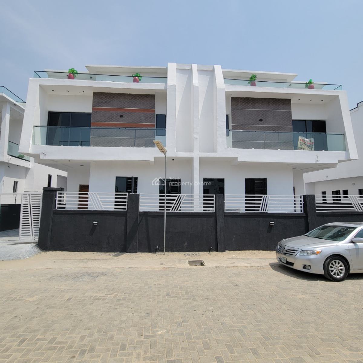 Lovely 4 Bedroom Semi Detached Duplex with a Bq, Ajah, Lagos, Semi-detached Duplex for Sale