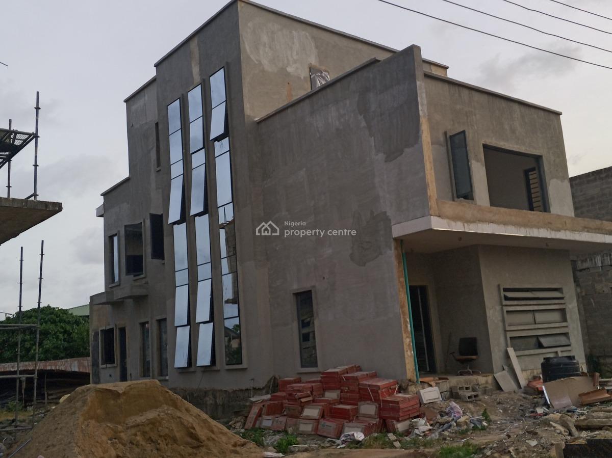 Exquisite 5 Bedroom Detached House with Bq, Railway Compound, Ebute Metta East, Yaba, Lagos, Detached Duplex for Sale