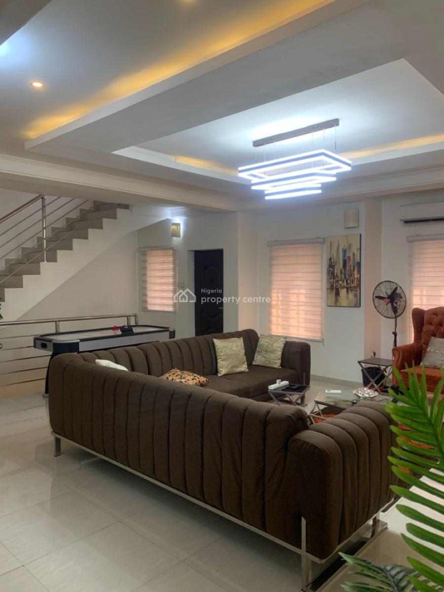 Well Furnished 4-bedroom Terraced Townhouse with Bq, Oniru, Victoria Island (vi), Lagos, Terraced Duplex for Rent
