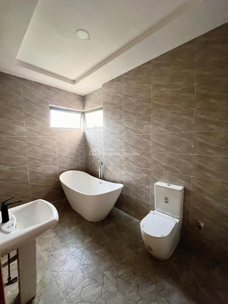 Spacious Newly Built 4 Bedroom Semi Detached House, New Road, Chevron Lekki Lagos, Lekki, Lagos, Semi-detached Duplex for Rent