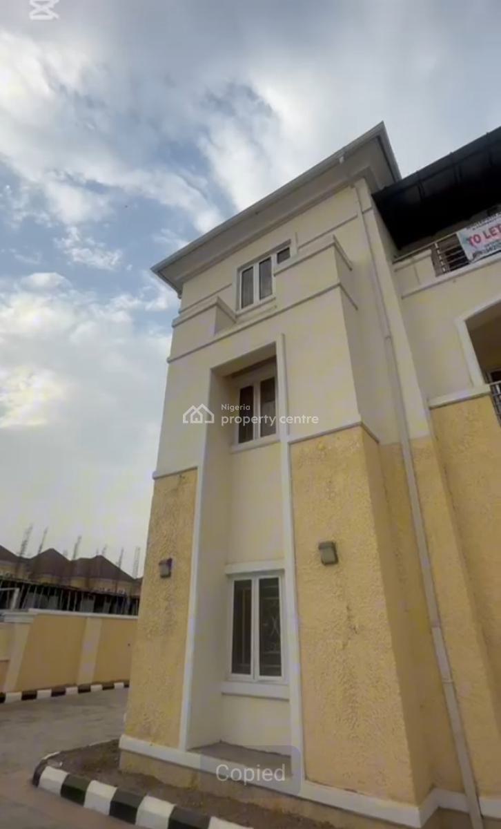 Newly Built 5 Bedroom Semi-detached Duplex with Bq, Guzape District, Abuja, Semi-detached Duplex for Rent