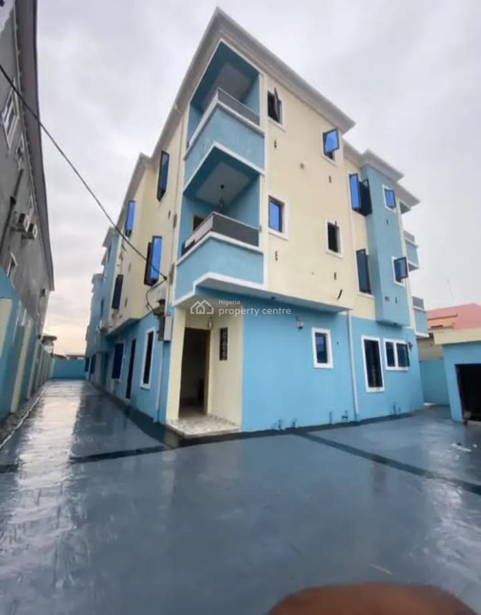 Newly Built Decent Spacious Mini Upflat. All Tilled, Gbagada, Lagos, Flat / Apartment for Rent