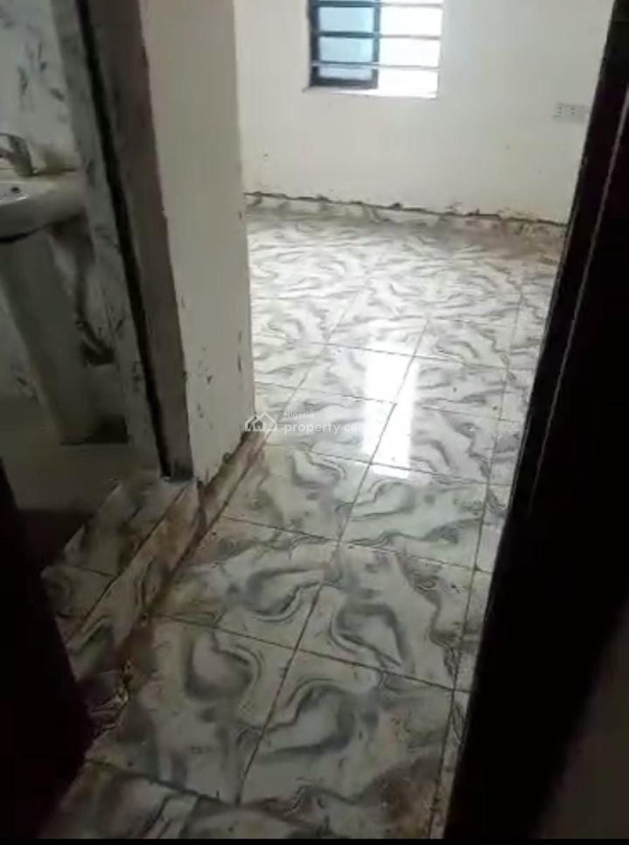 Newly Built Decent Spacious Mini Upflat. All Tilled, Gbagada, Lagos, Flat / Apartment for Rent