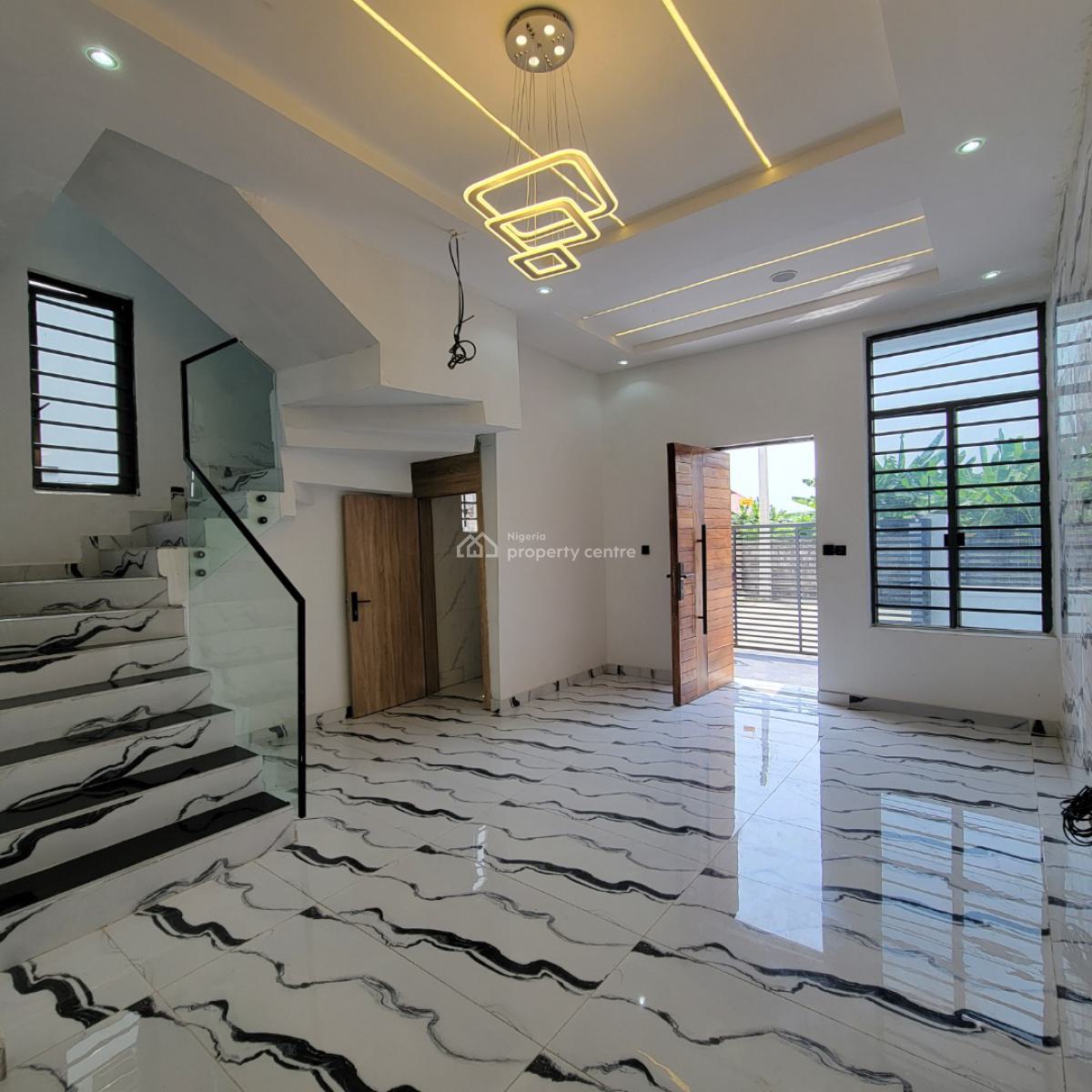 Aesthetically Pleasing 4 Bedroom Duplex with a Bq, Ajah, Lagos, House for Sale