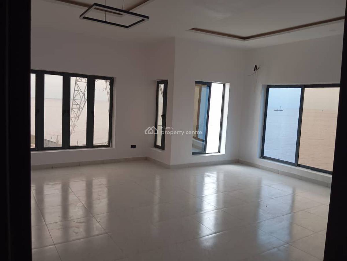 Luxury Waterfront 3 Bedroom Terrace But No Bq, Banana Island, Ikoyi, Lagos, Terraced Duplex for Rent