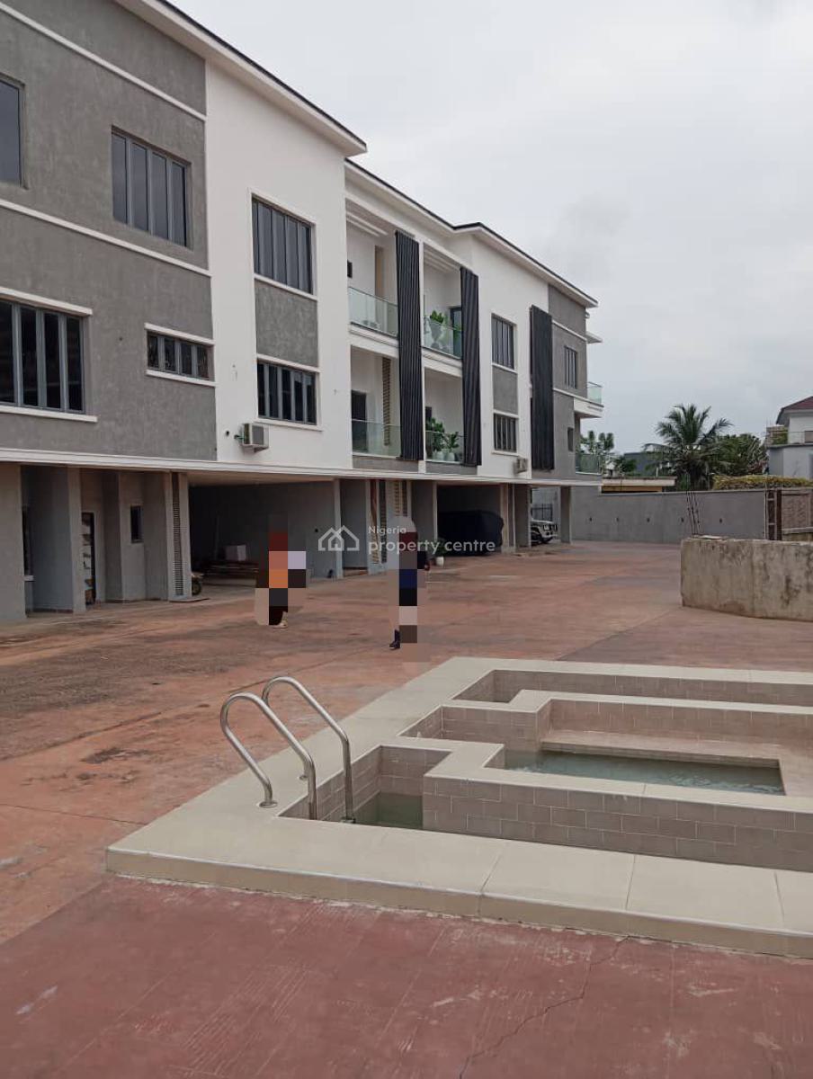 Luxury Waterfront 3 Bedroom Terrace But No Bq, Banana Island, Ikoyi, Lagos, Terraced Duplex for Rent