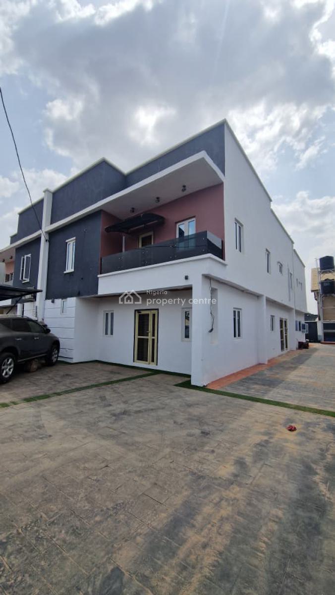 4 Bedroom Duplex with Two Bq Attached, Emmanuel Est, Ile Tuntun, Jericho, Ibadan, Oyo, Semi-detached Duplex for Sale