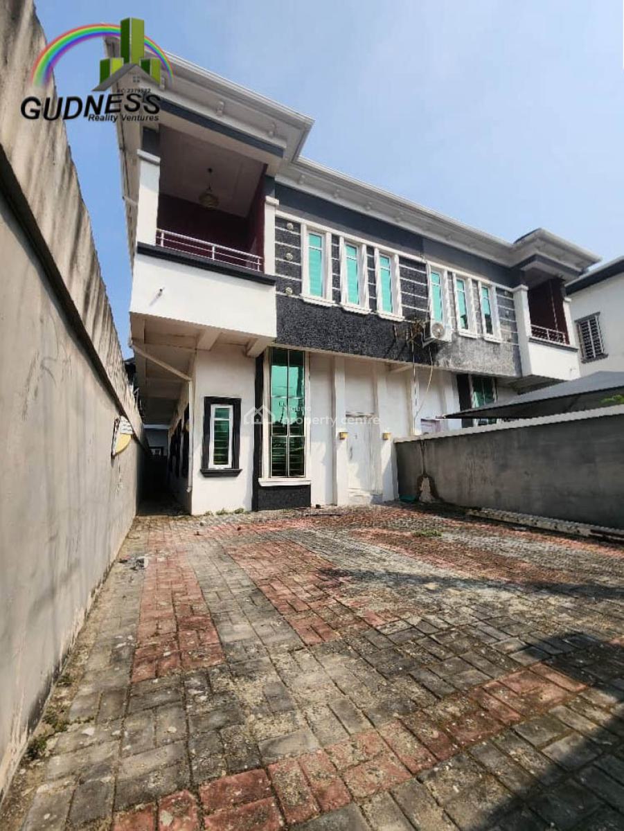 4 Bedroom Semi Detached Duplex with a Bq, Ikota, Lekki, Lagos, Flat / Apartment for Rent