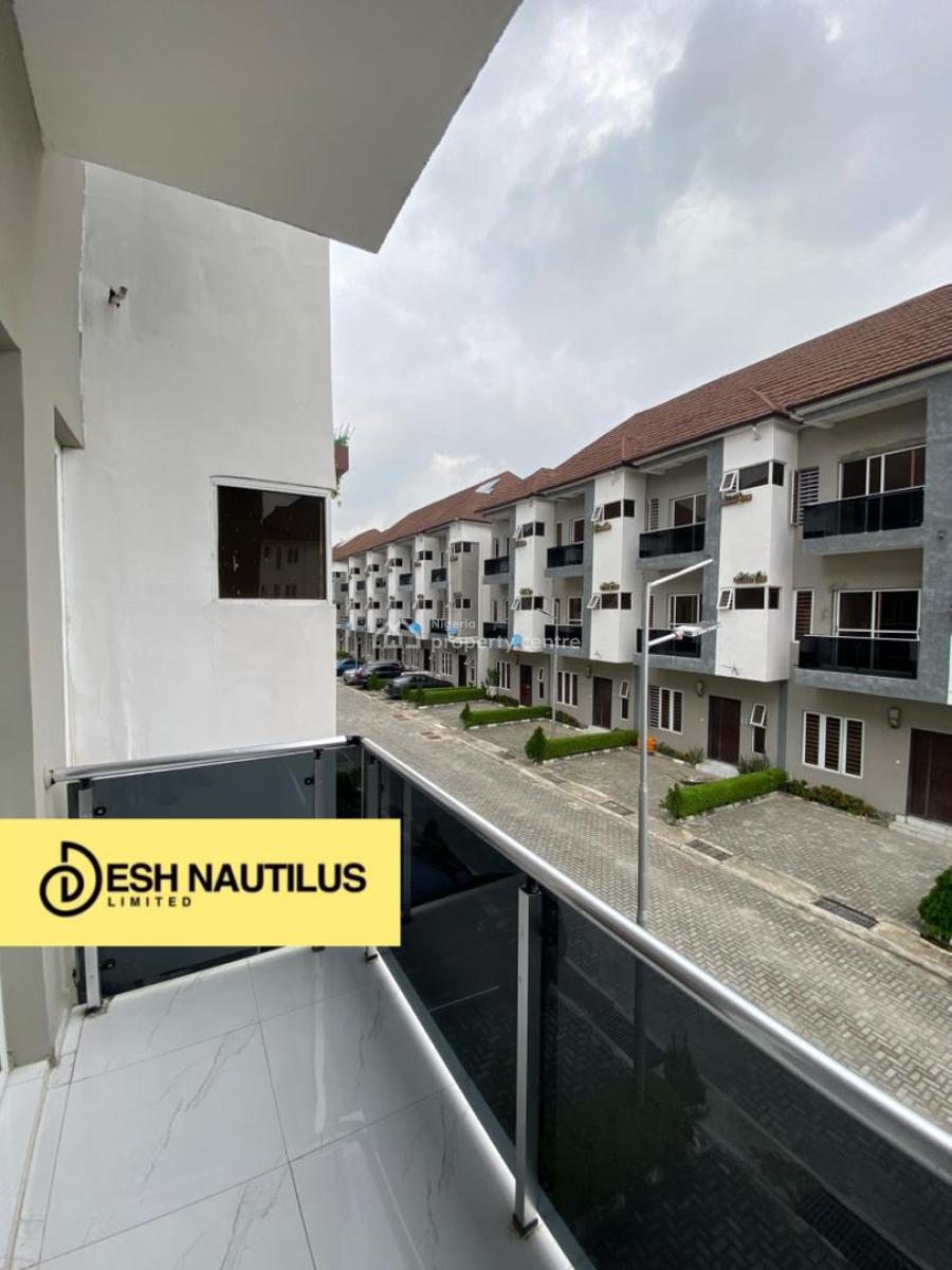 Luxurious Fully Furnished 4-bedroom Terrace Duplex with Pool & Gym, Ilasan, Lekki, Lagos, Terraced Duplex for Sale