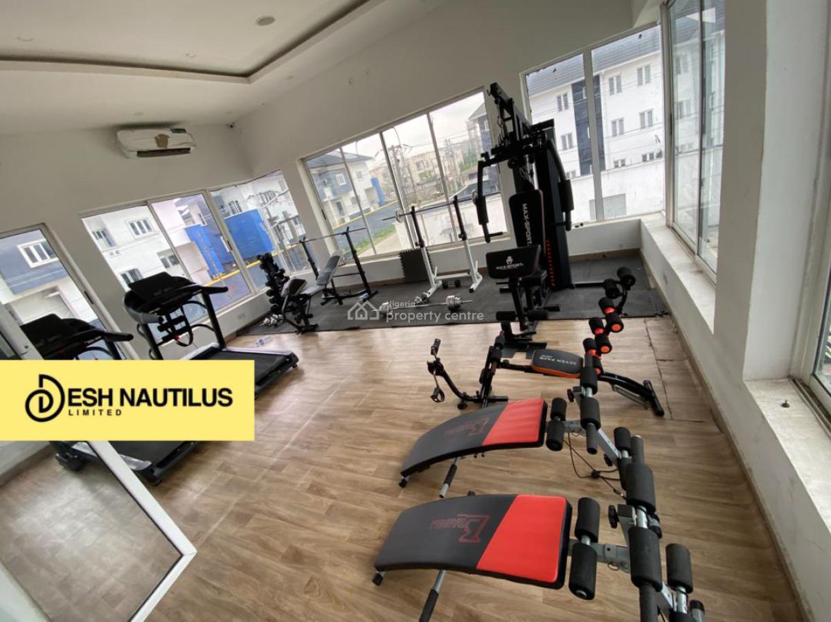 Luxurious Fully Furnished 4-bedroom Terrace Duplex with Pool & Gym, Ilasan, Lekki, Lagos, Terraced Duplex for Sale