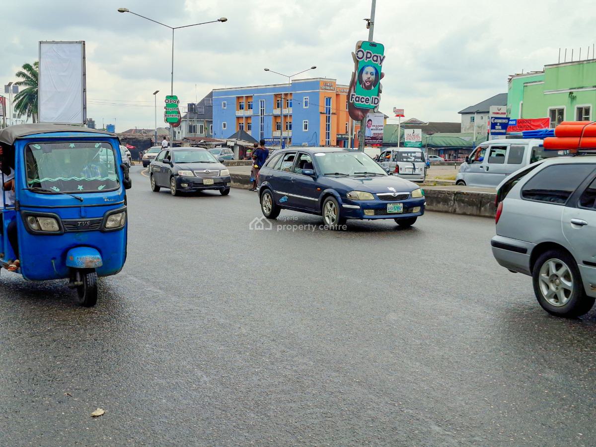 Plaza with Shops and Offices on 1 Plot of Land on a Major Road, Ada George, Port Harcourt, Rivers, Plaza / Complex / Mall for Sale