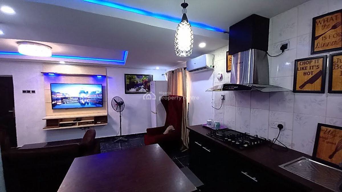 Nicely Furnished and Serviced 1 Bedroom Apartment, Ogunlana Drive, Surulere, Surulere, Lagos, Mini Flat (room and Parlour) Short Let