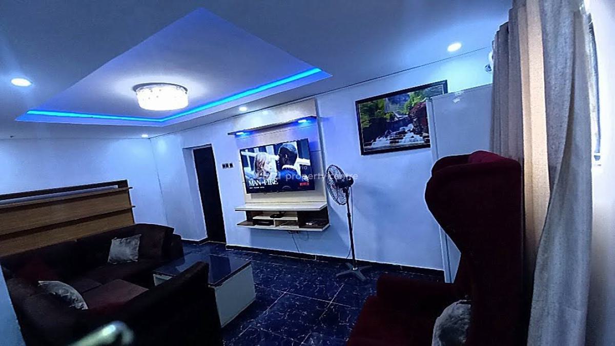 Nicely Furnished and Serviced 1 Bedroom Apartment, Ogunlana Drive, Surulere, Surulere, Lagos, Mini Flat (room and Parlour) Short Let