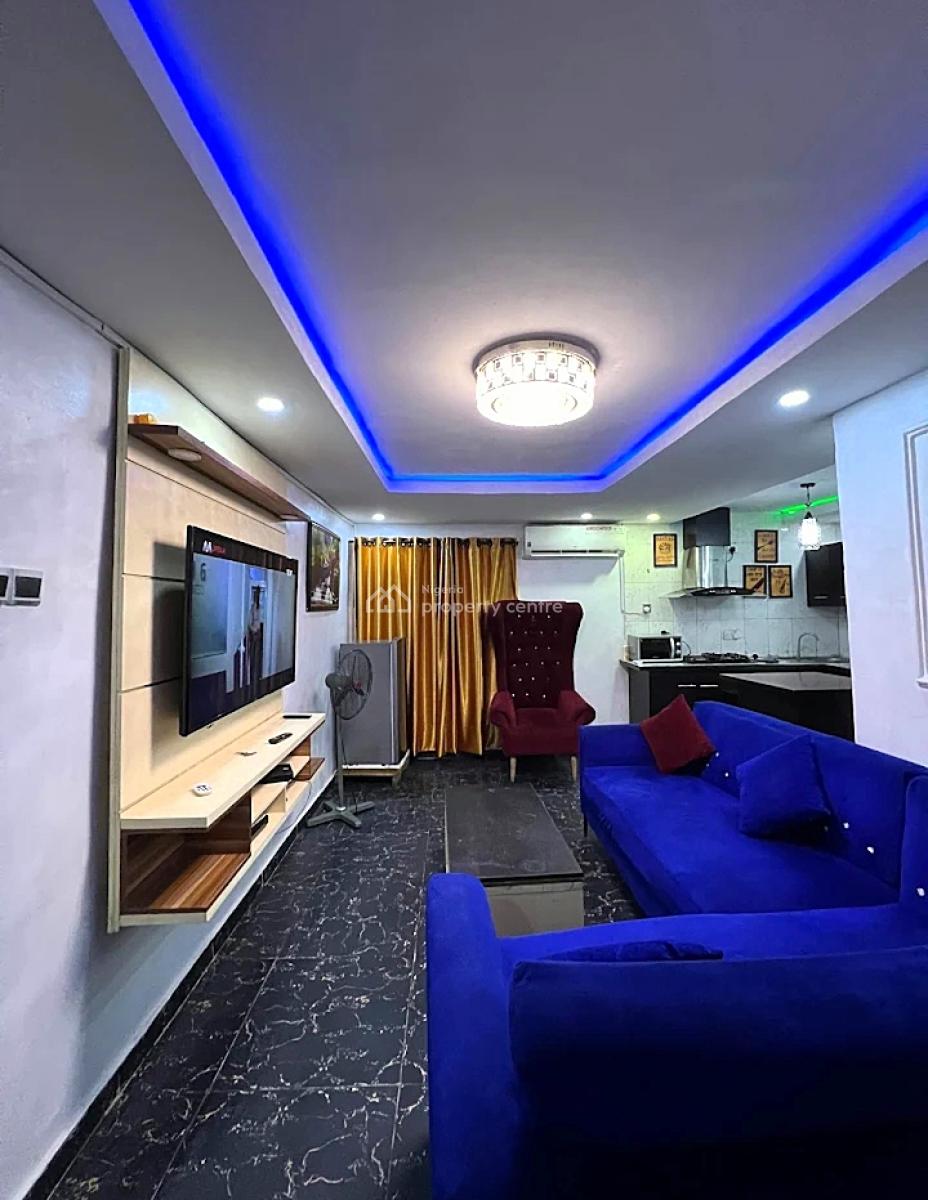 Nicely Furnished and Serviced 1 Bedroom Apartment, Ogunlana Drive, Surulere, Lagos, Mini Flat (room and Parlour) Short Let