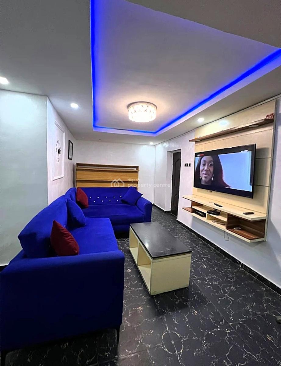 Nicely Furnished and Serviced 1 Bedroom Apartment, Ogunlana Drive, Surulere, Lagos, Mini Flat (room and Parlour) Short Let
