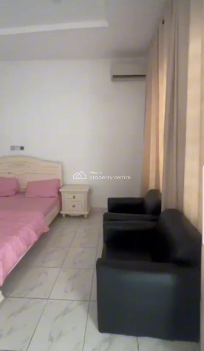 Very Spacious Partly-furnished Studio Apartment, Ikota, Lekki, Lagos, Self Contain (single Rooms) for Rent