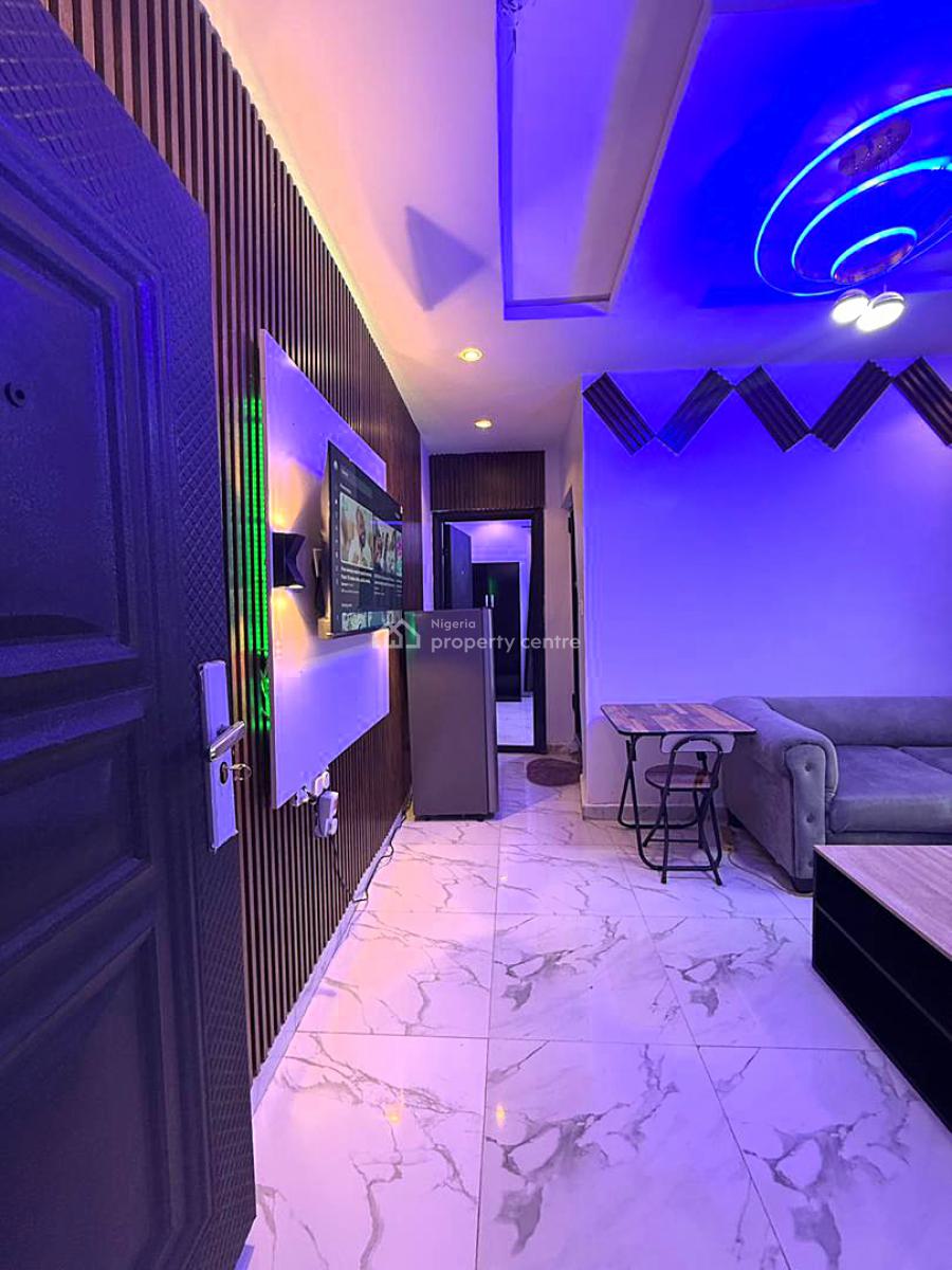 Sensationally Furnished and Serviced Luxury 1 Bedroom Apartment, Off Olufemi Street, Surulere, Lagos, Mini Flat (room and Parlour) Short Let