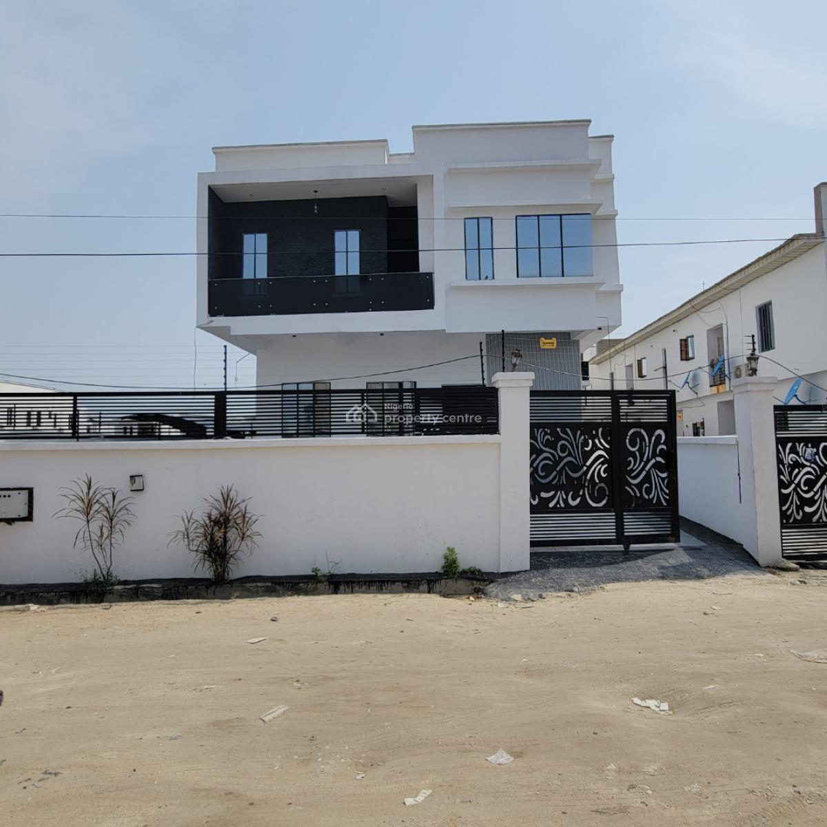 Excellent 5 Bedroom Duplex with a Pool and Bq, Ajah, Lagos, House for Sale