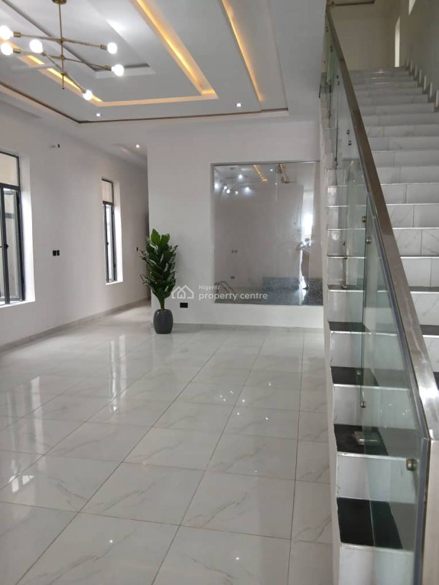 Clean 5 Bedroom Detached Duplex with Bq, Lekki Palm City Estate, Ajah, Lagos, Detached Duplex for Rent