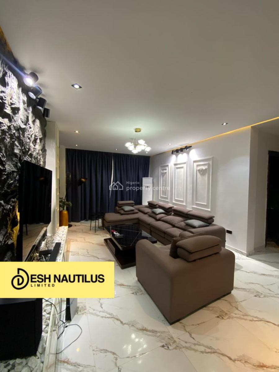 Fully Furnished 2-bedroom Terrace Duplex with Private Pool, Ilasan, Lekki, Lagos, Terraced Duplex for Sale