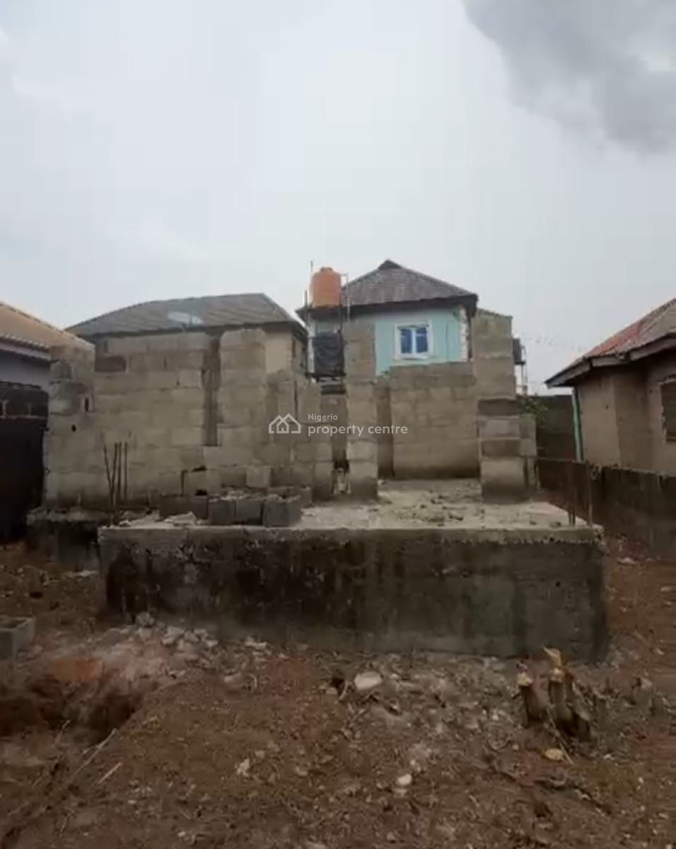 Land Measuring 30ft By 70ft with Uncompleted 3 Bedroom Bungalow, Aiyetobi Command, Alagbado, Ifako-ijaiye, Lagos, Residential Land for Sale