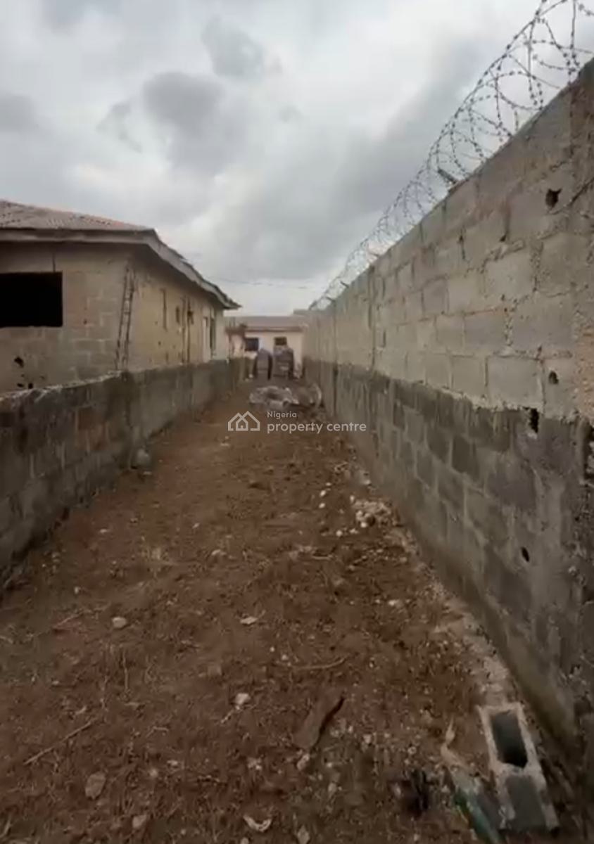 Land Measuring 30ft By 70ft with Uncompleted 3 Bedroom Bungalow, Aiyetobi Command, Alagbado, Ifako-ijaiye, Lagos, Residential Land for Sale