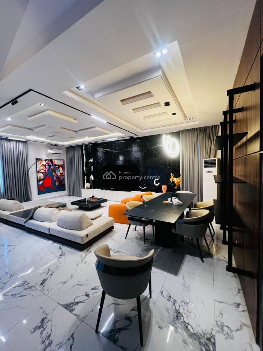 Luxuriously Furnished 4 Bedroom Detached Duplex, Orchid, Lekki Phase 2, Lekki, Lagos, Detached Duplex for Rent