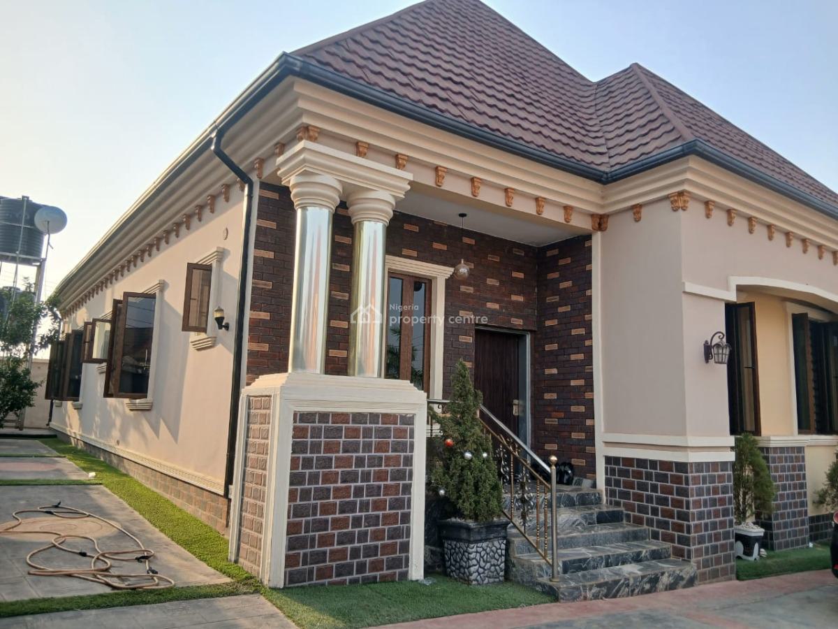 Luxury 4 Bedroom Bedroom Fully Detached Bungalow with Bq, Fha (f.h.a), Lugbe District, Abuja, Detached Bungalow for Sale